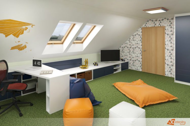 Dětský pokoj pro dva – designer Polička
