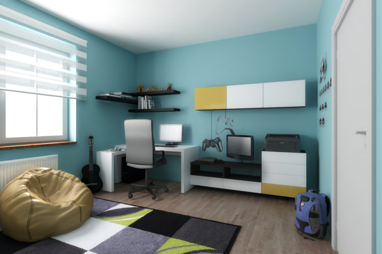 Bytový design – Ikea studentský pokoj