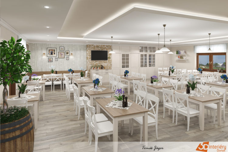 Restaurace ve 3D – Český Šternberk