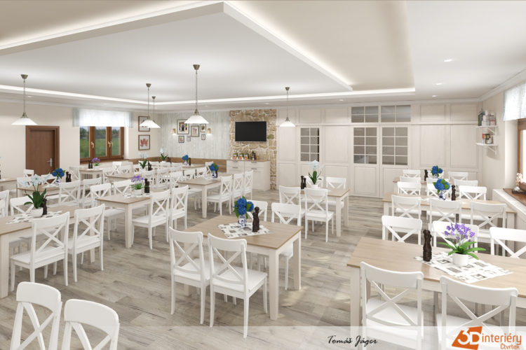Restaurace ve 3D – Český Šternberk