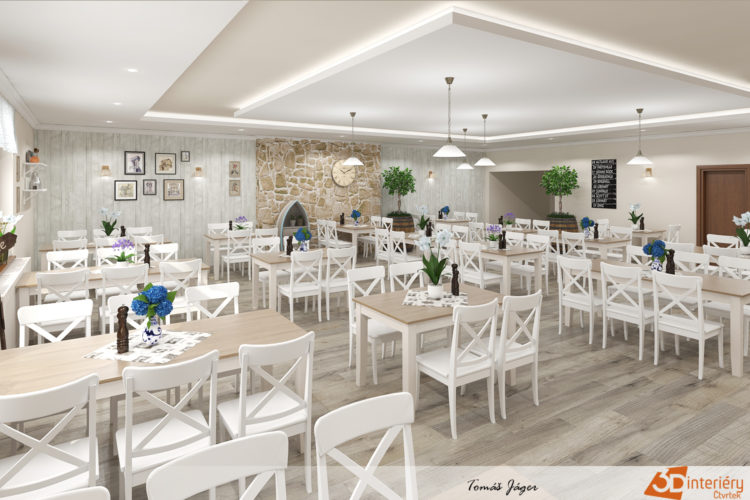 Restaurace ve 3D – Český Šternberk