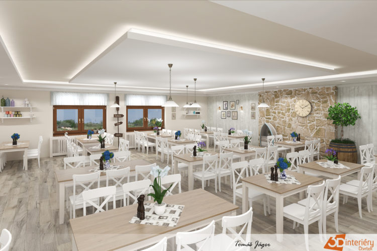 Restaurace ve 3D – Český Šternberk