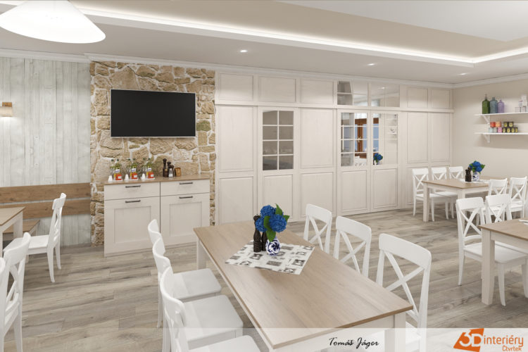Restaurace ve 3D – Český Šternberk