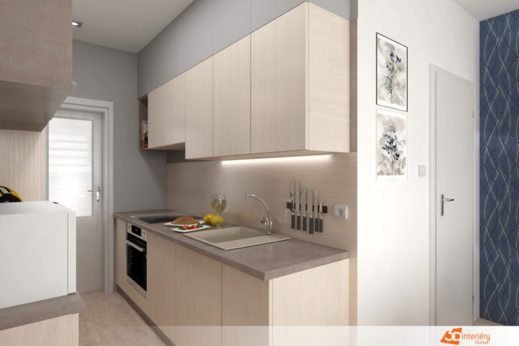 Bytový designér – rekonstrukce bytu Třebíč