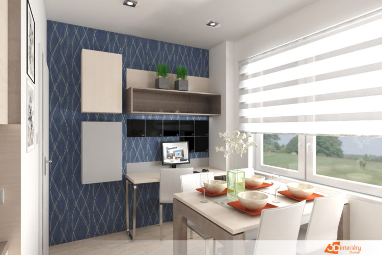 Bytový designér – rekonstrukce bytu Třebíč
