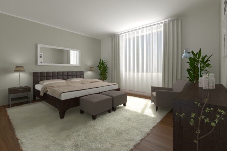 Designerka Schneiderová – ložnice Velké Meziříčí