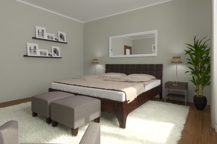 Designerka Schneiderová – ložnice Velké Meziříčí