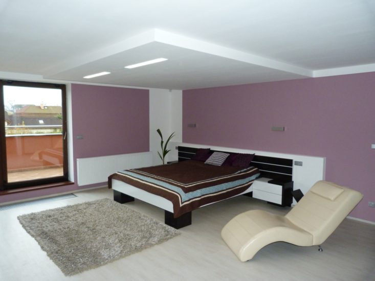 Rekonstrukce domu – ložnice