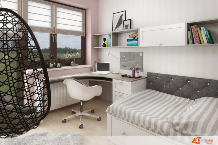 Stylový pokoj – pro holku studentku