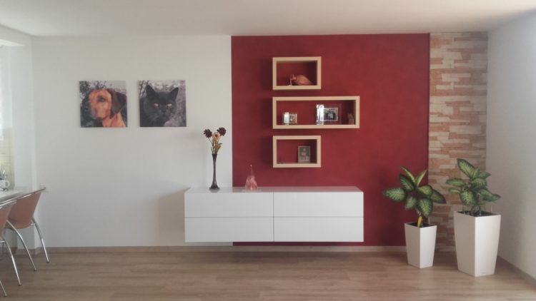 Návrh a realizace obývacích pokojů – Velké Meziříčí