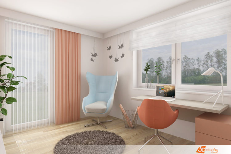 Studentský pokoj – od architekta