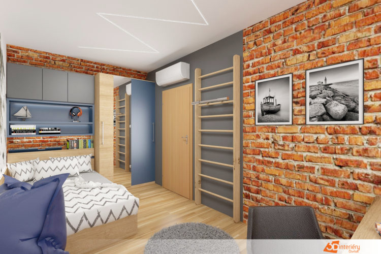 Studentský pokoj pro chlapce – Kladno