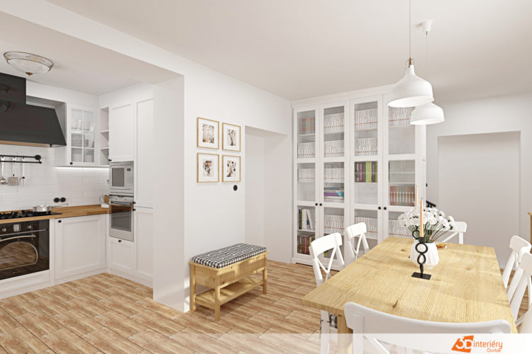 Bytový design Venkovská kuchyň – Golčův Jeníkov