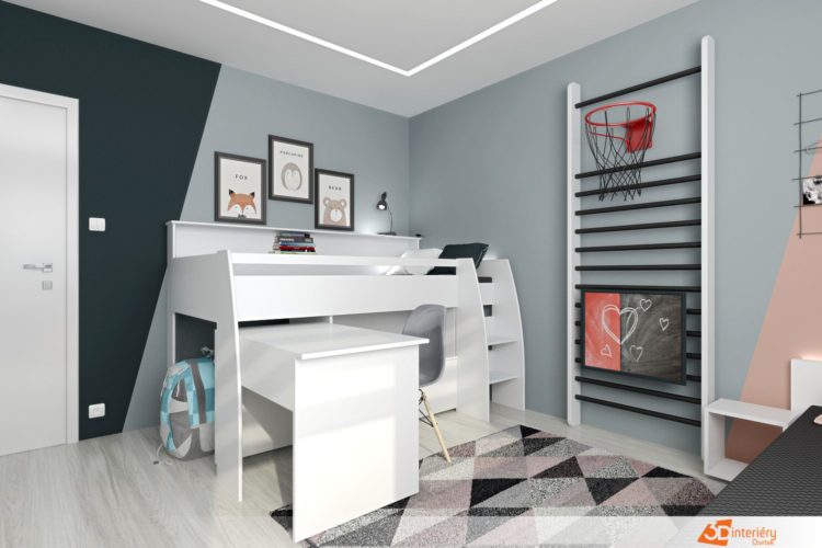 Interiér novostavby – architekt Slaný