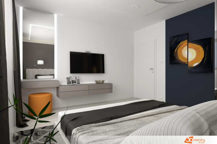 Interiér novostavby – architekt Slaný