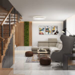 Schodiště s úložným prostorem