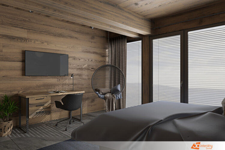 Horská chata v alpském stylu – chalet