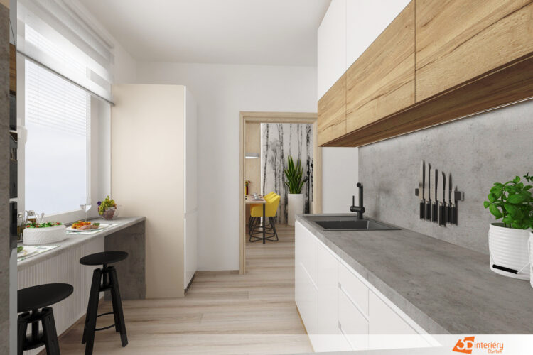 Designový obývák – bytovka