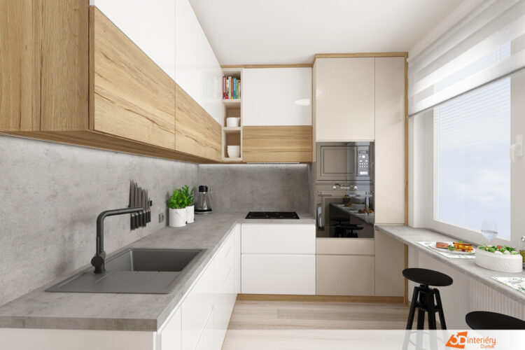 Designový obývák – bytovka