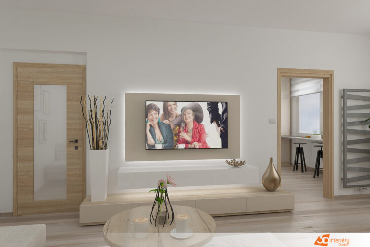 Designový obývák – bytovka