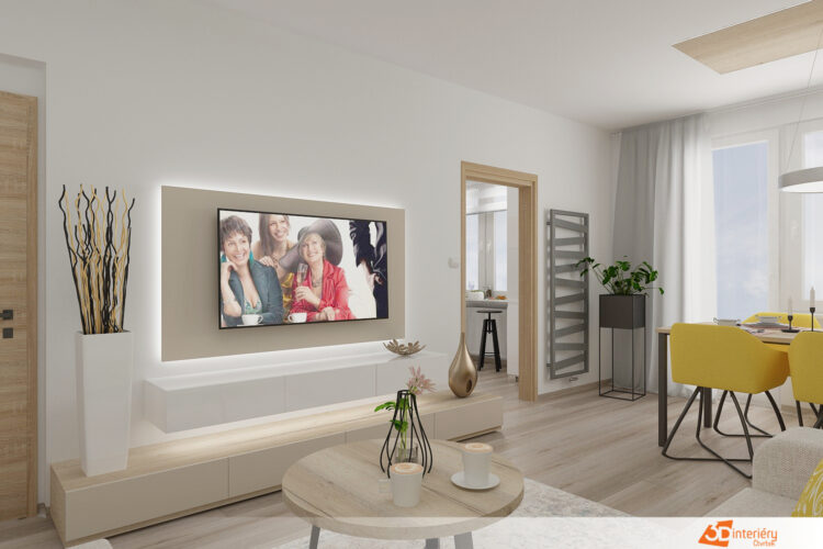 Designový obývák – bytovka