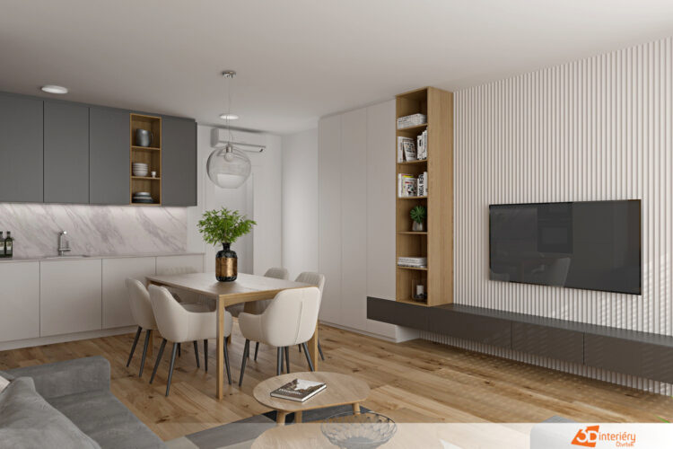 Apartmán design – kuchyně architektky