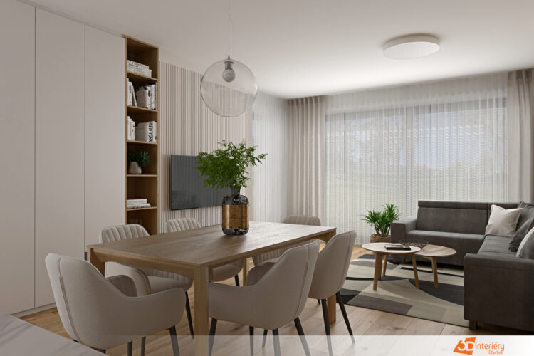 Apartmán design – kuchyně architektky