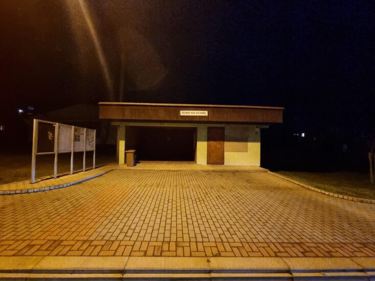 Návrh autobusové zastávky Ostrov nad Oslavou