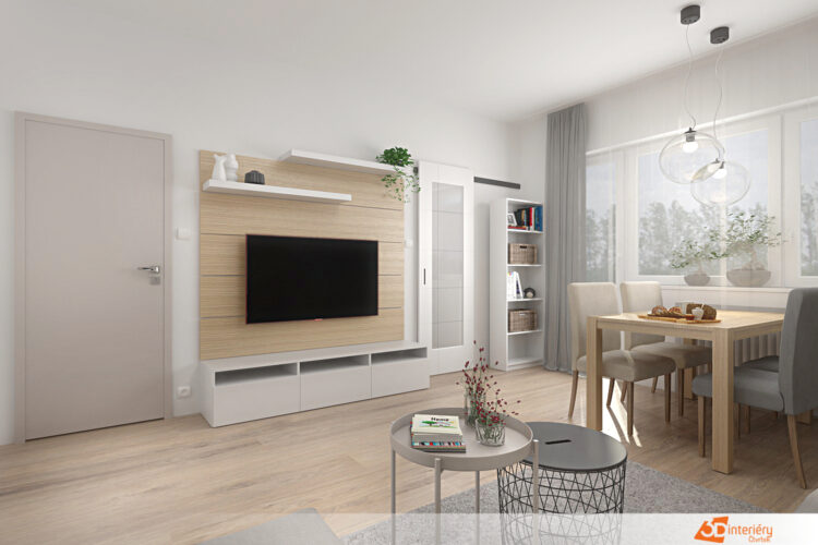 Design kuchyně a obývacího pokoje – Ikea