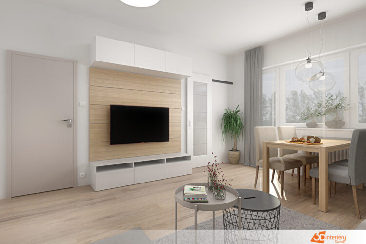 Design kuchyně a obývacího pokoje – Ikea