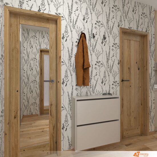 Zrekonstruovaný design bytu 2+1