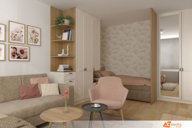 Zrekonstruovaný design bytu 2+1