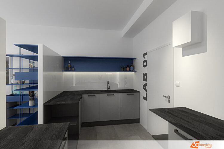 Interiér laboratoře – zubní