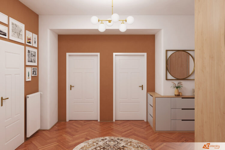 Malá předsíňová sestava od designéra