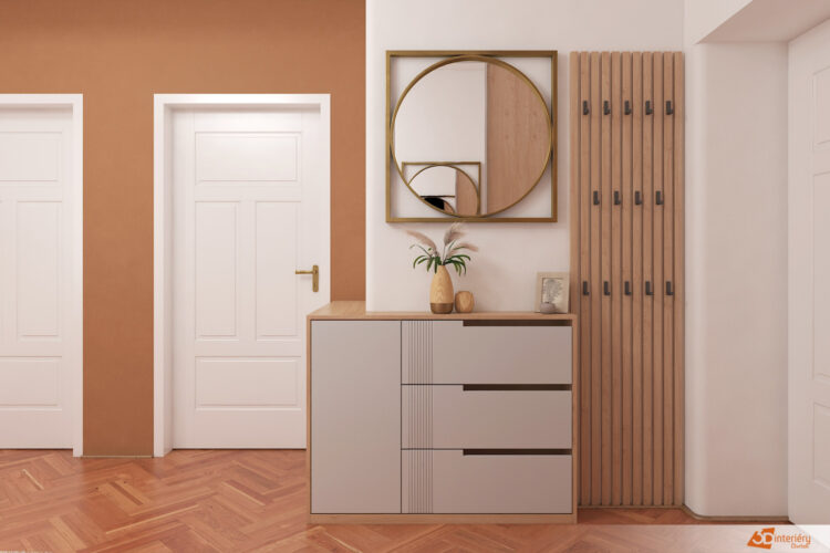 Malá předsíňová sestava od designéra