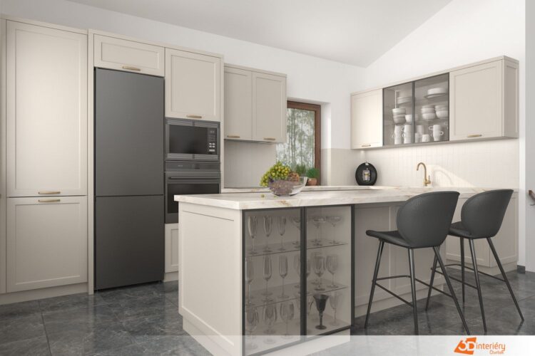 Moderní rodinný dům s otevřeným konceptem (open-plan)