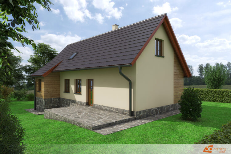 Návrh exteriéru chalupy