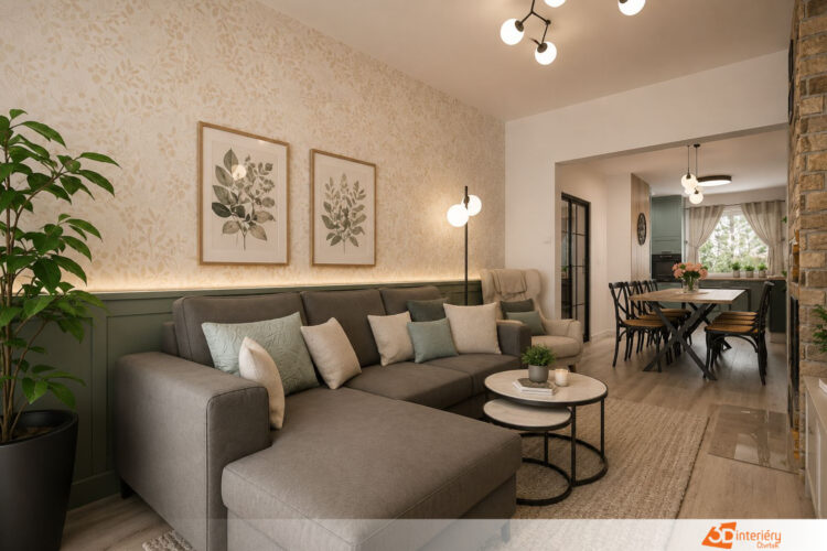 Kuchyně v moderním rustikálním stylu – Modern Farmhouse Jihlava