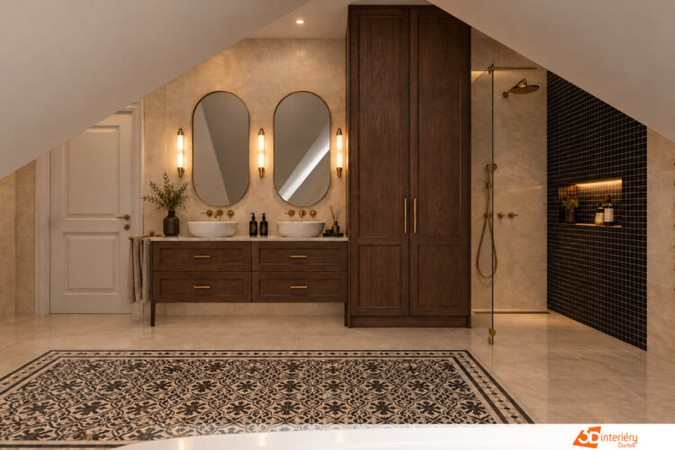 Moderní podkroví v Art Deco / Contemporary Classic